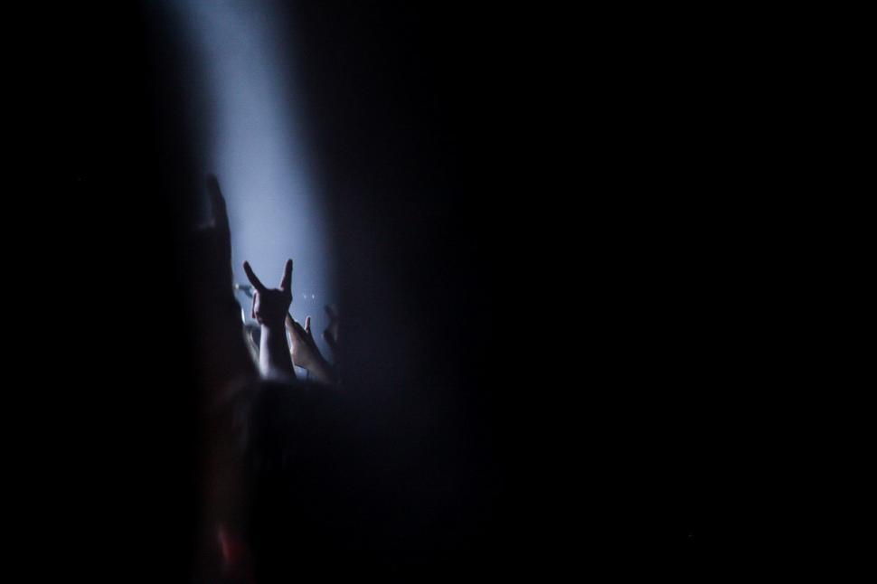Free Image of Concert crowd  