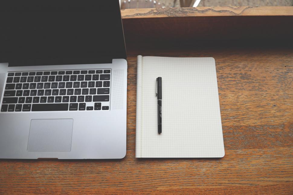 Free Image of Notebok and Laptop 