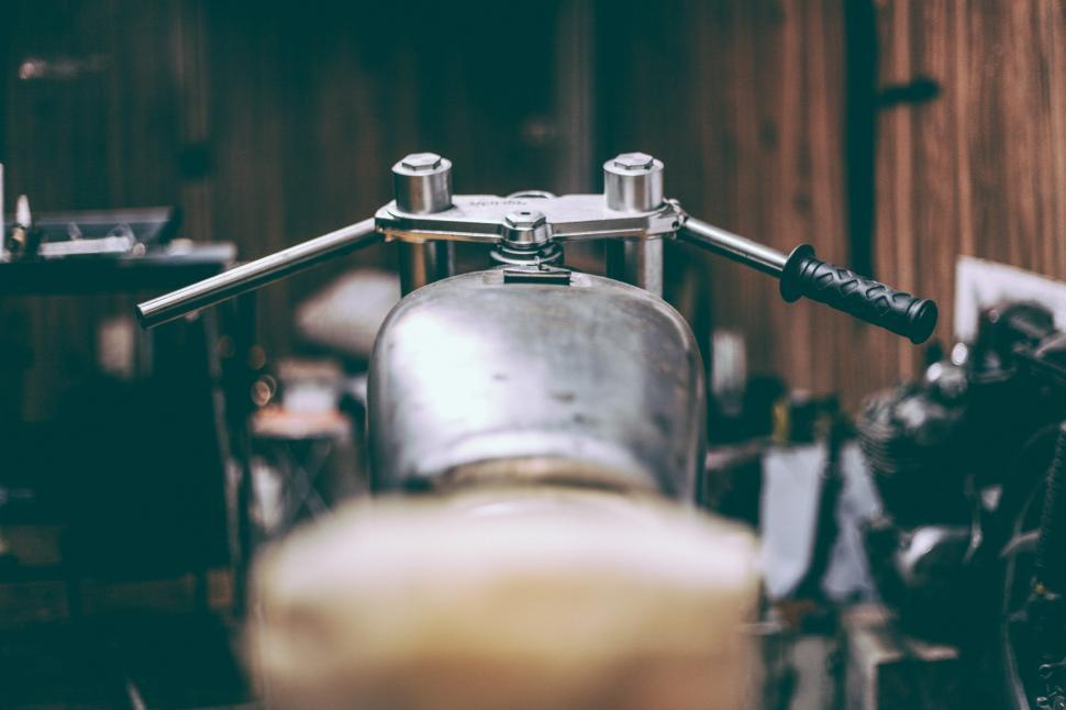 Free Image of Old motorcycle 
