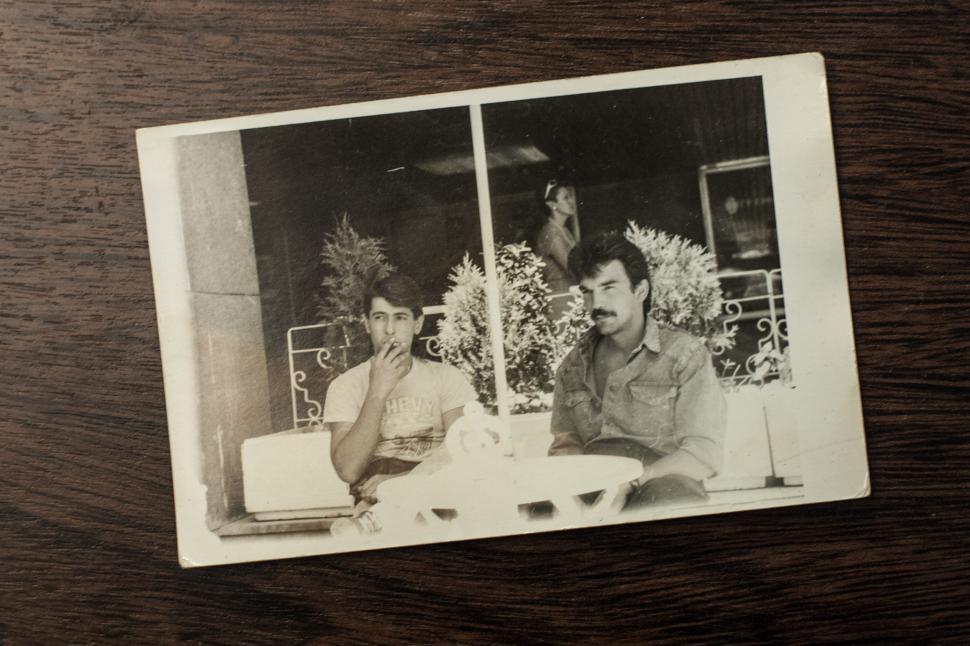 Free Image of Old vintage photo on a wooden surface 