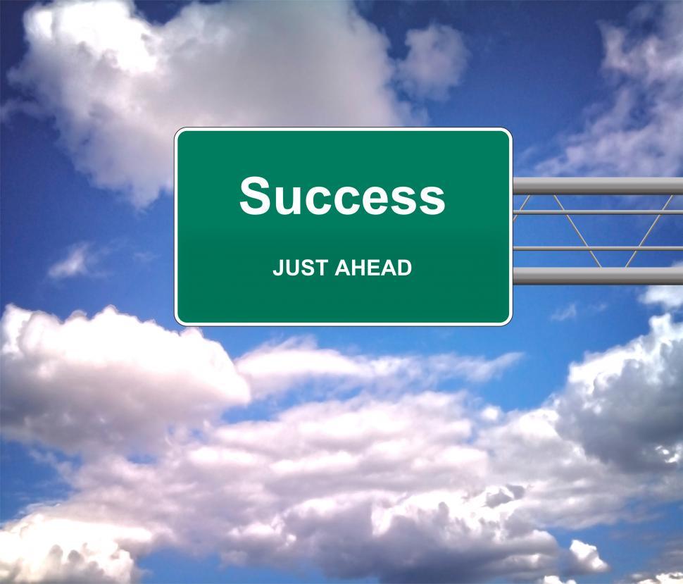 free-stock-photo-of-success-just-ahead-road-sign-success-concept