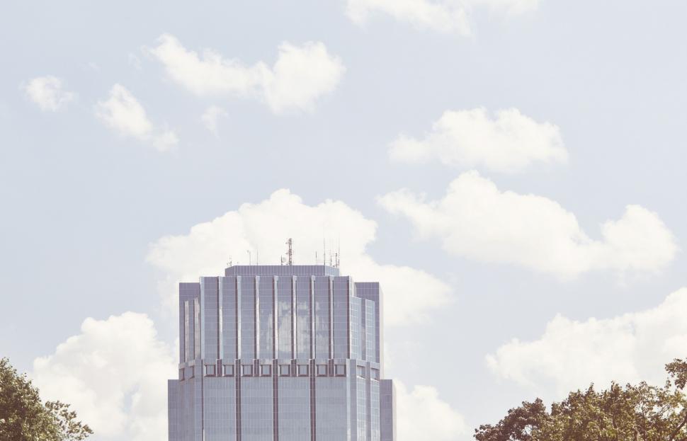 Free Image of Urban Skyline With Cars 