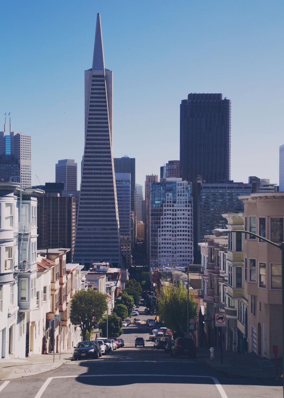 Free Image of Urban Landscape With Tall Buildings 