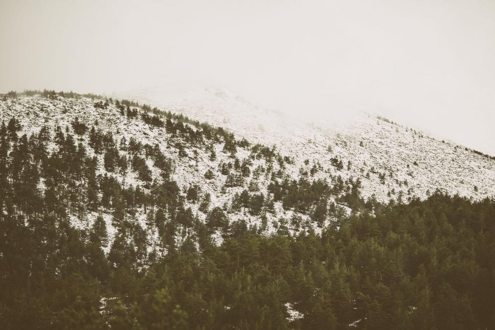 Free Image of Majestic Snow Covered Mountain 