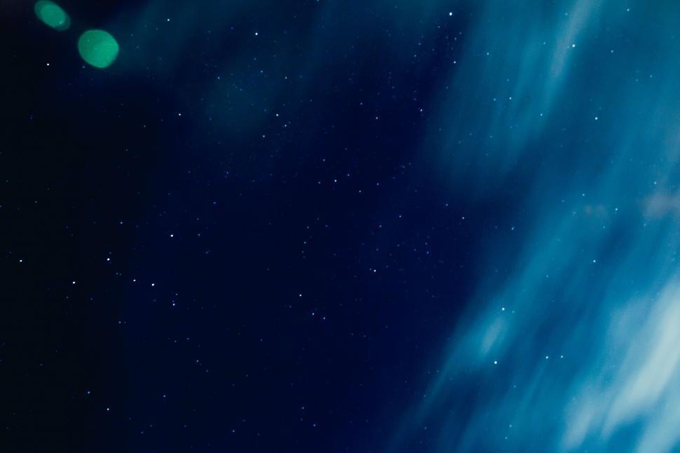 Free Image of Sky Painting With Stars and Clouds 