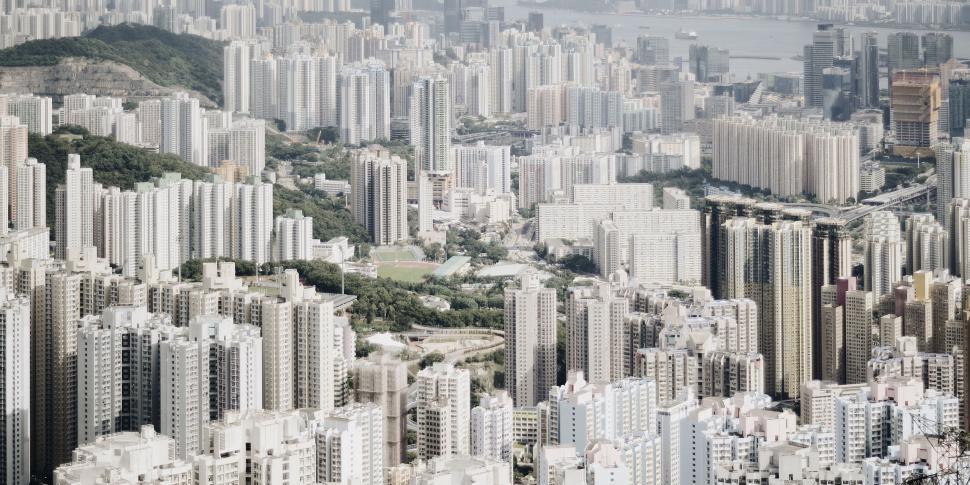 Free Image of Aerial View of a City With Tall Buildings 