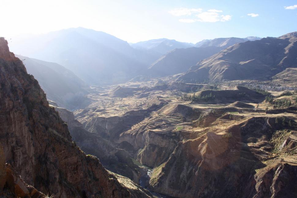 Free Image of Majestic Mountain View From High Elevation 