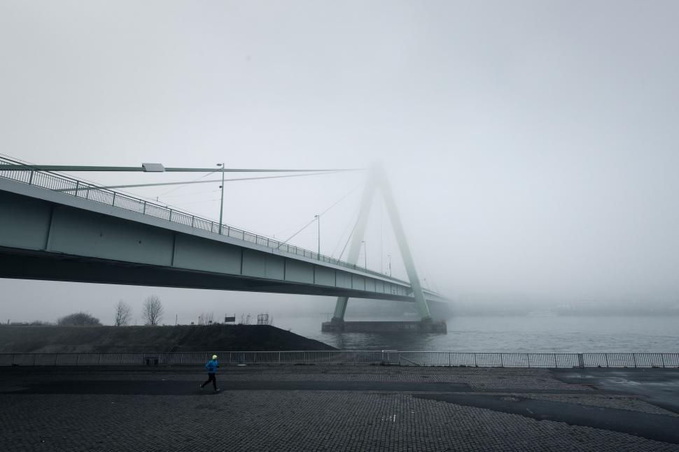 Free Image of Bridge Crossing Over River 