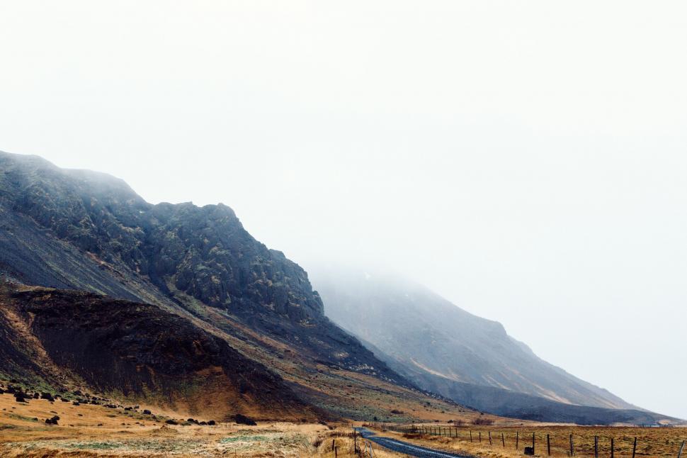 Free Image of Road Cutting Through Mountain 