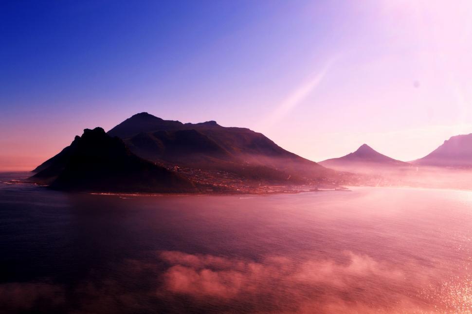 Free Image of Majestic Mountains Frame Pristine Water Body 