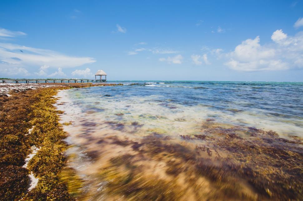 Free Image of Pier on a Body of Water 