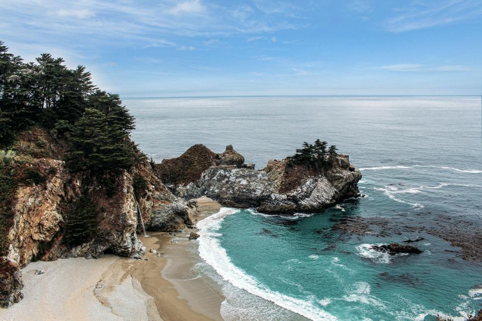 Free Stock Photo of Ocean View From Cliff Top | Download Free Images ...