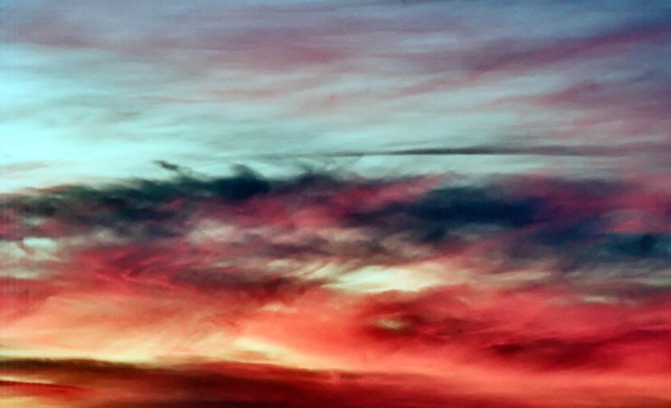 Sky In Colors Of Fire Stock Photo - Download Image Now - Sky, Sunset, Red -  iStock