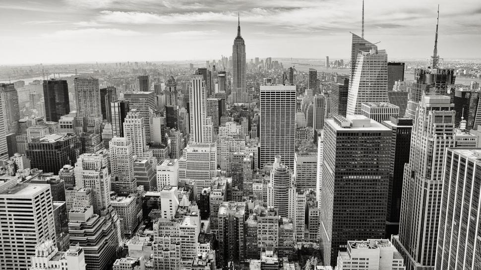 Free Stock Photo of manhattan city skyline cityscape urban architecture  skyscraper building downtown buildings tower night sky river york new  skyscrapers usa america landmark office business modern travel financial  district tall metropolitan