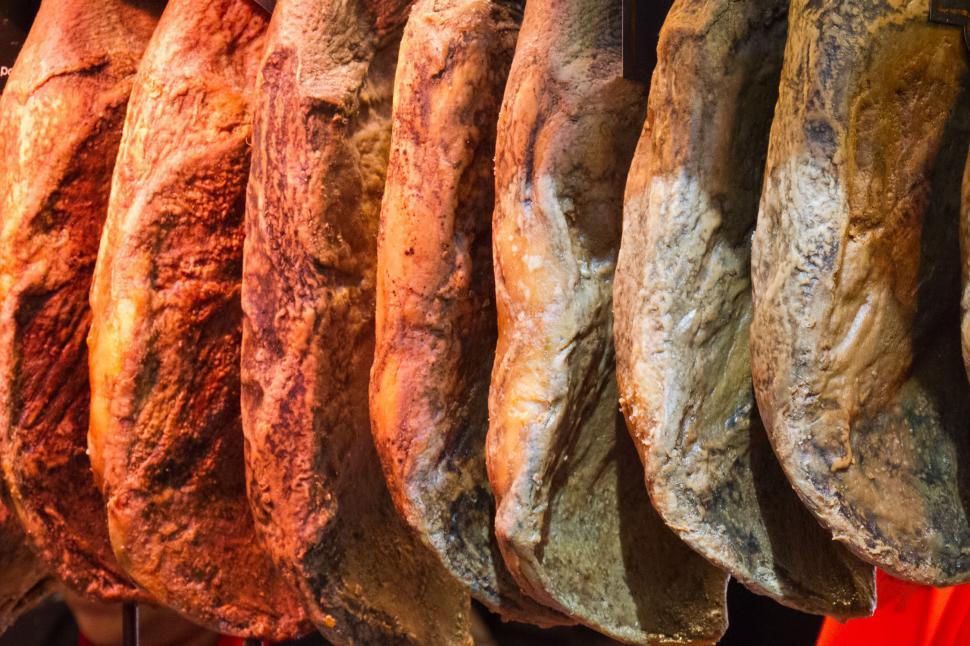 Free Image of Spanish ham 