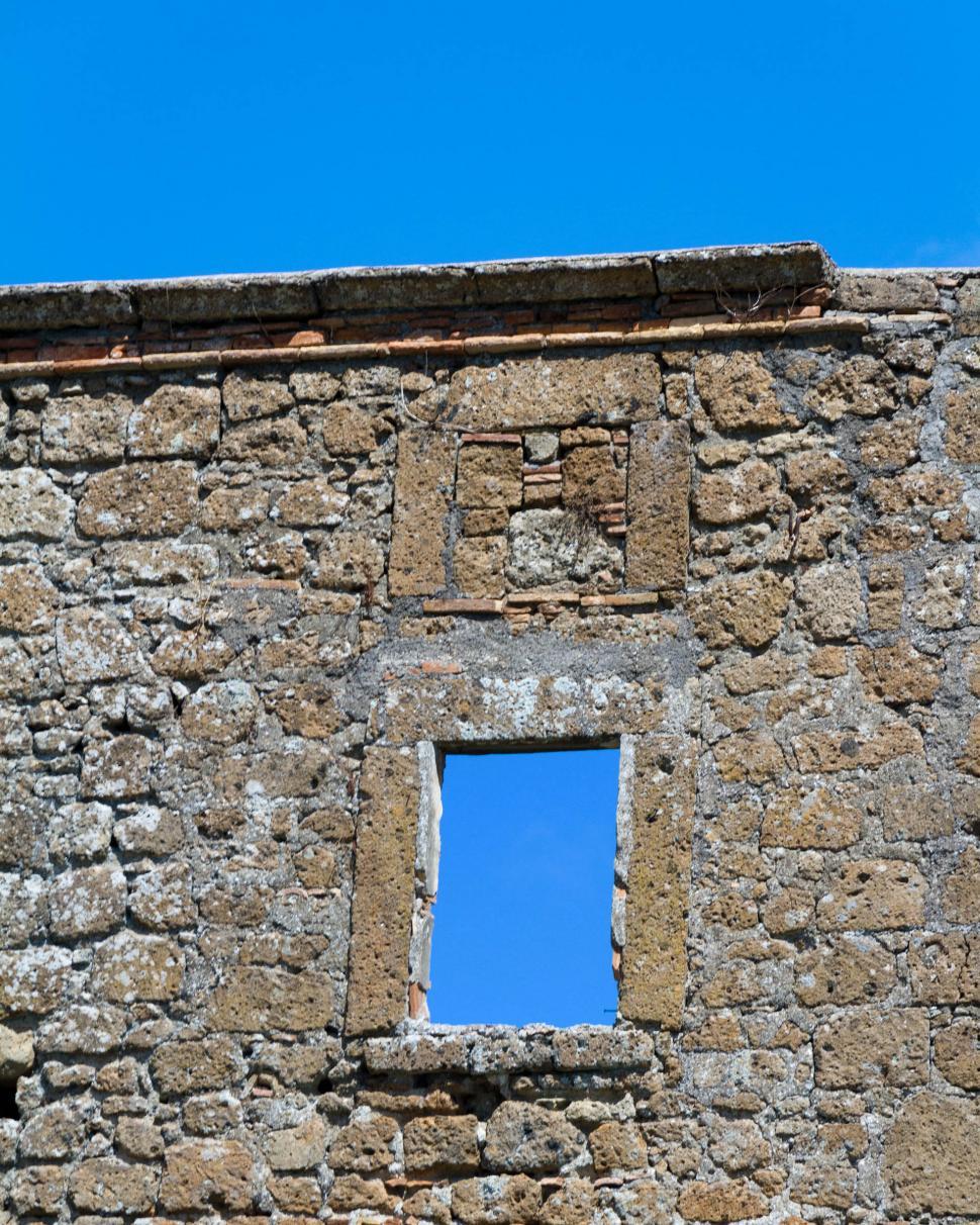 Free Image of Brick wall with window 