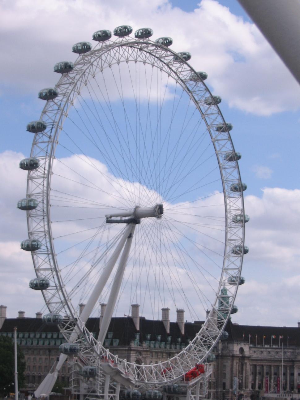 Free Image of Ferris Wheel in London 