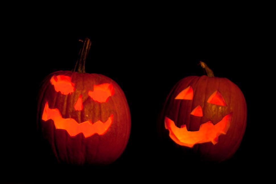 Free Stock Photo of Halloween Pumpkins illuminated | Download Free ...