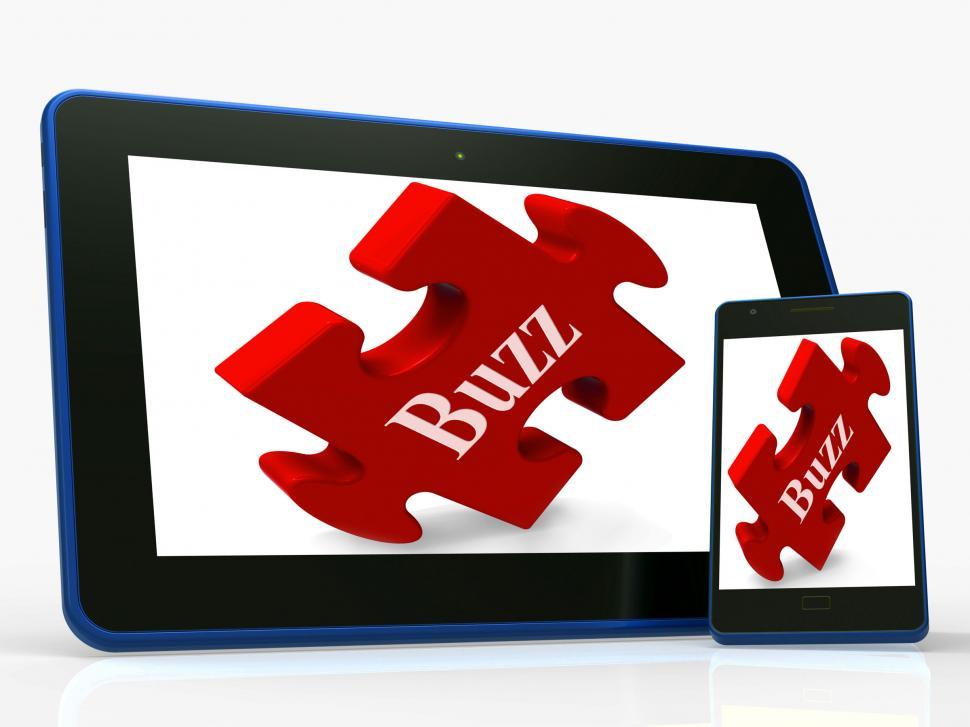 Free Image of Buzz Smartphone Means Creating Publicity And Awareness 