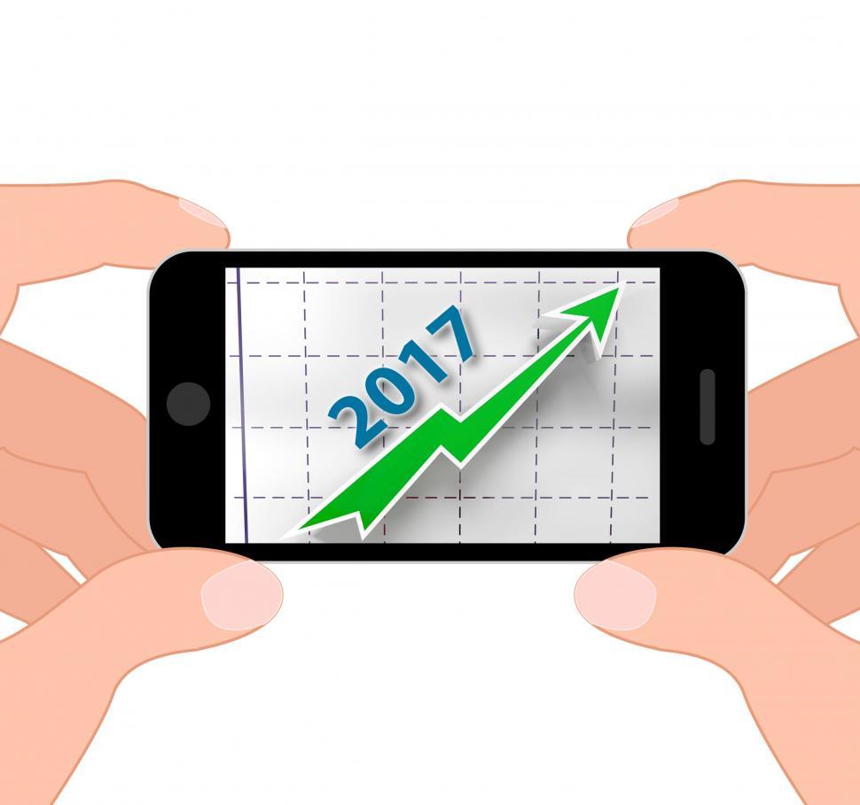 Free Image of Graph 2017 Displays Future Earnings And Profits 