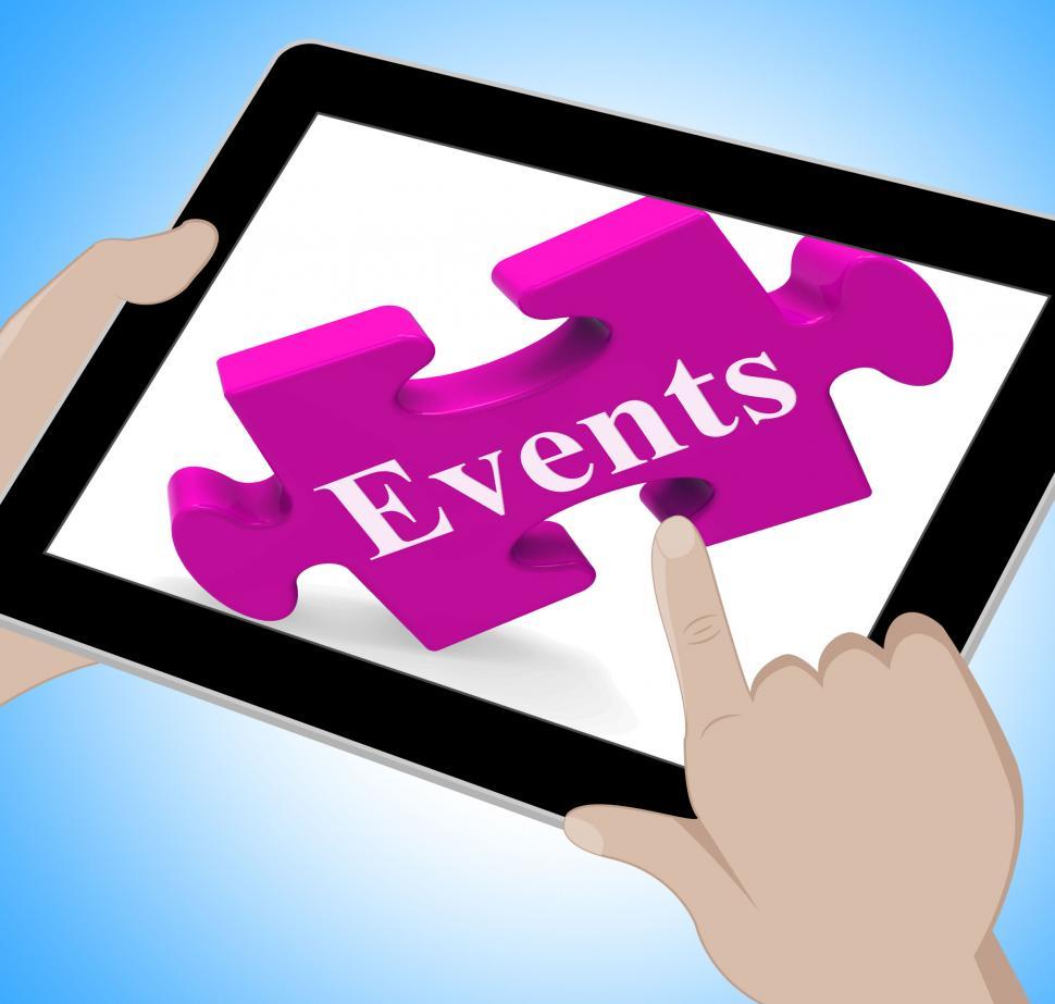 free-stock-photo-of-events-tablet-shows-calendar-and-what-s-on