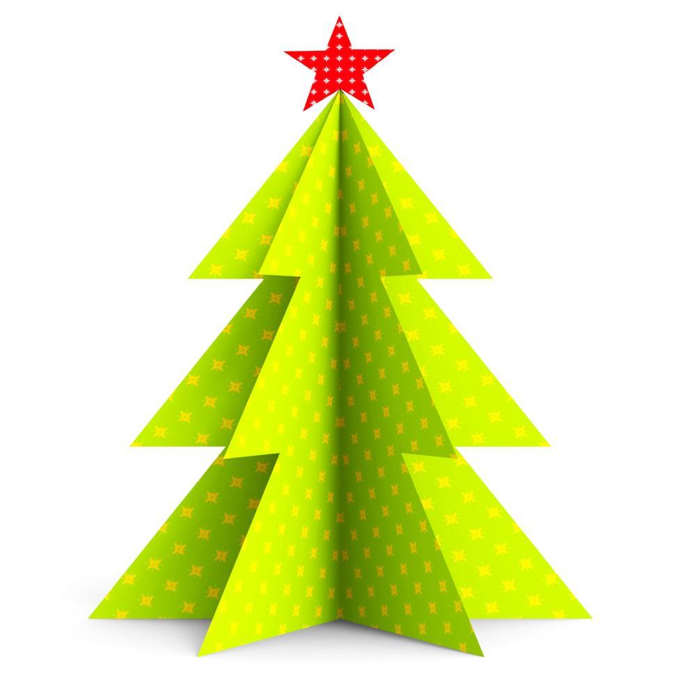 Free Stock Photo of Xmas Tree Means Merry Christmas And Backdrop