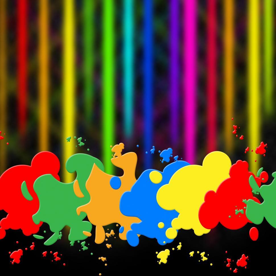 rainbow paint splatter backgrounds