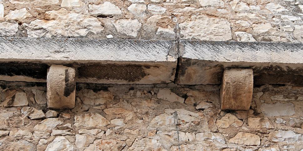 Free Image of Old house detail 
