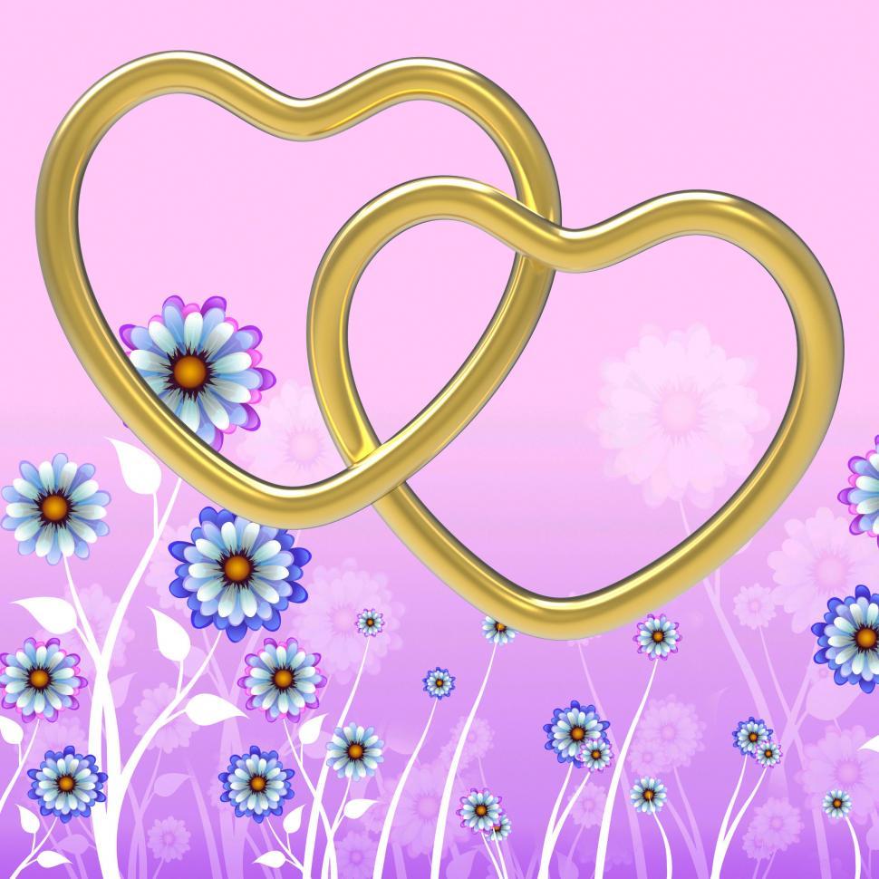 Free Image of Wedding Rings Indicates Valentine s Day And Couple 