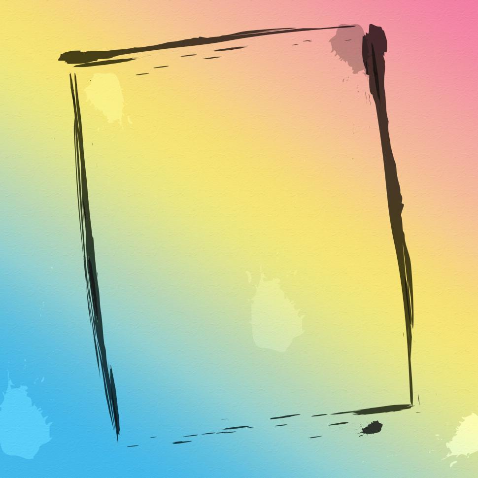 Free Image of Frame Color Indicates Text Space And Backdrop 