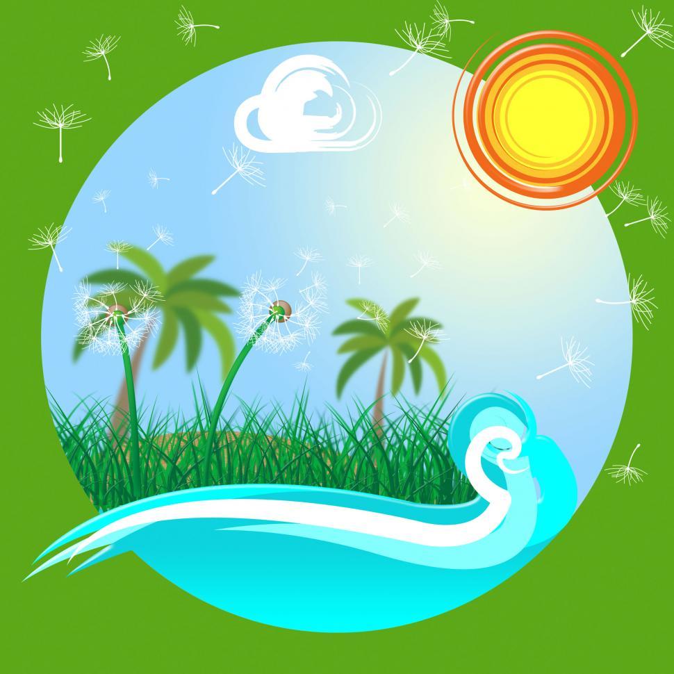 Free Image of Tropical Island Means Go On Leave And Destinations 