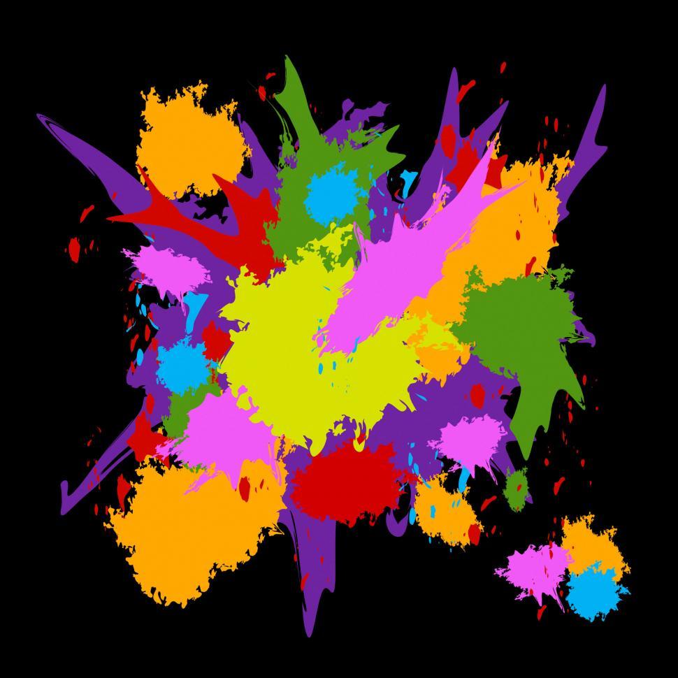 Free Image of Paint Paper Represents Valentine s Day And Background 