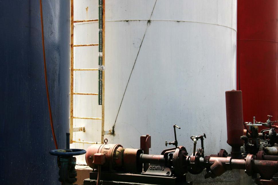 Free Image of Storage tanks 