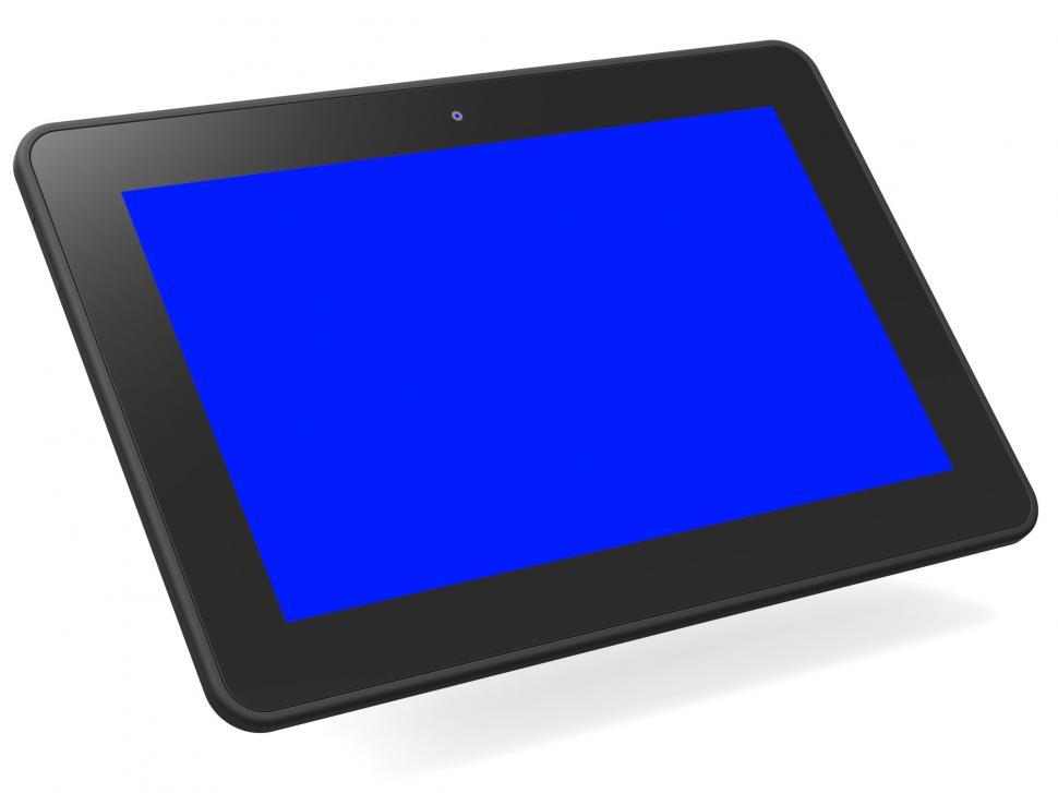 Free Stock Photo of Computer Tablet Means Blank Space And Computing