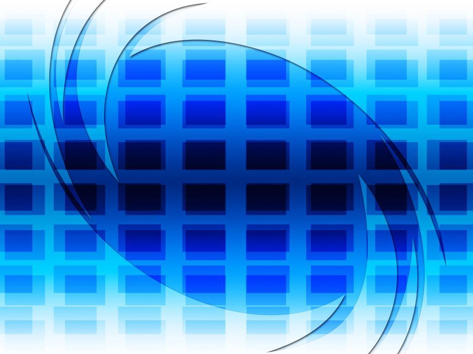 Free Image of Grid Background Represents Blue Twist And Twirling 