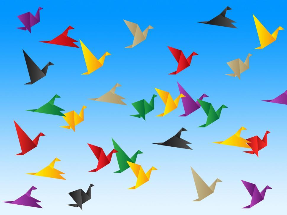 Free Stock Photo of Freedom Sky Indicates Flock Of Birds And Escaped ...