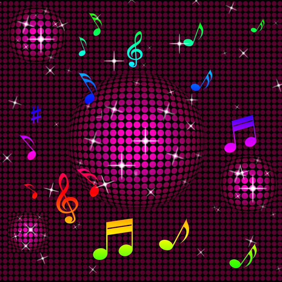 Free Image of Background Pink Shows Hi Tech And Clef 