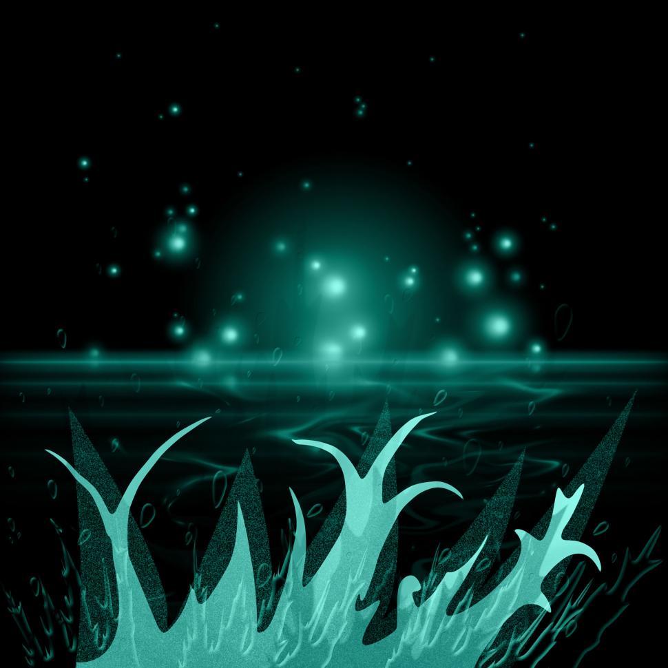 Free Image of Space Blue Represents Template Background And Backgrounds 