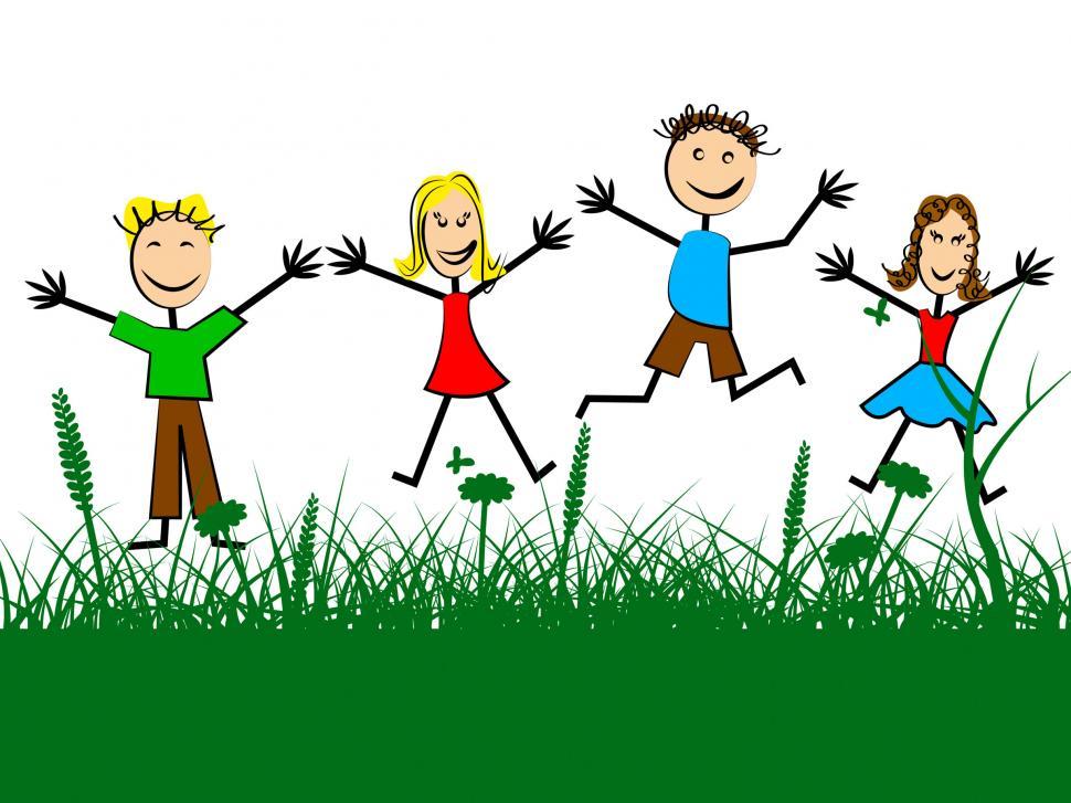 Free Image of Grass Reflection Indicates Jump Activity And Grassland 