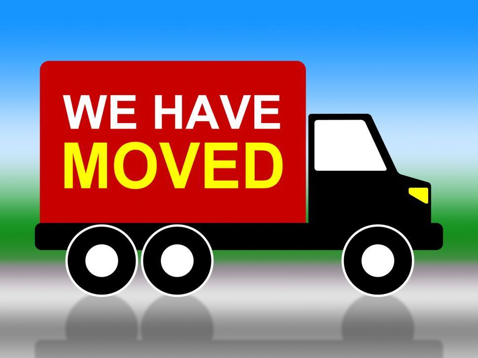 Free Stock Photo of Moving House Represents Change Of Residence And Lorry Download Free Images