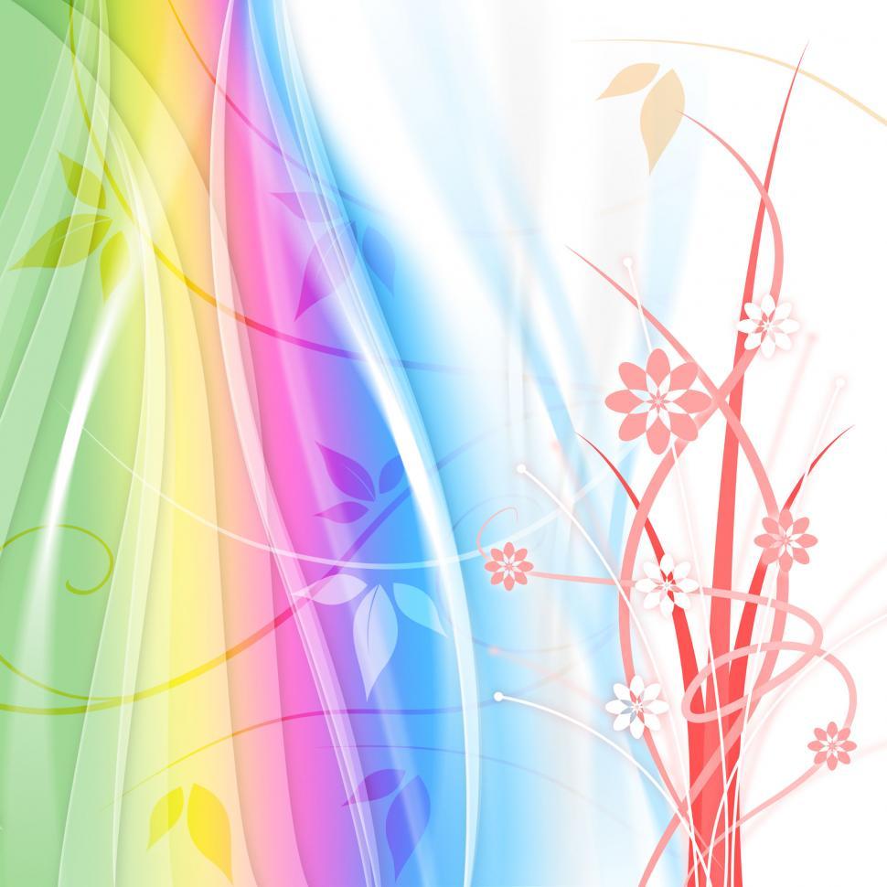 Free Image of Pastel Color Indicates Florals Backdrop And Soft 