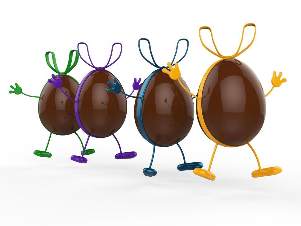 Easter Chocolate Egg Transparent PNG Clip Art​