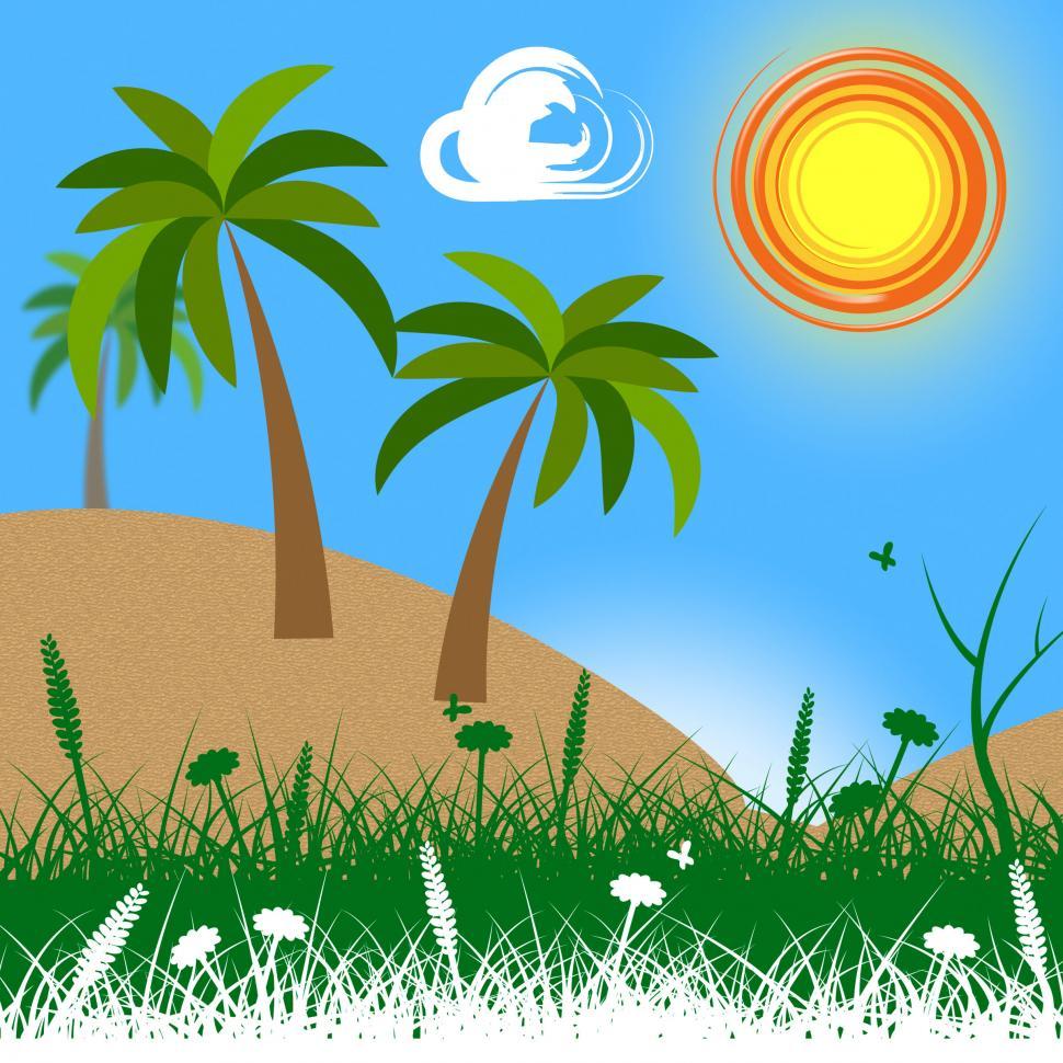 Free Image of Tropical Island Means Go On Leave And Atoll 