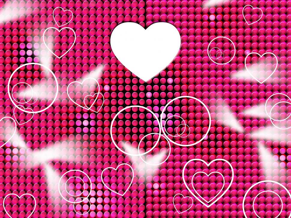 Free Image of Hearts Grid Means Lightsbeams Of Light And Affection 