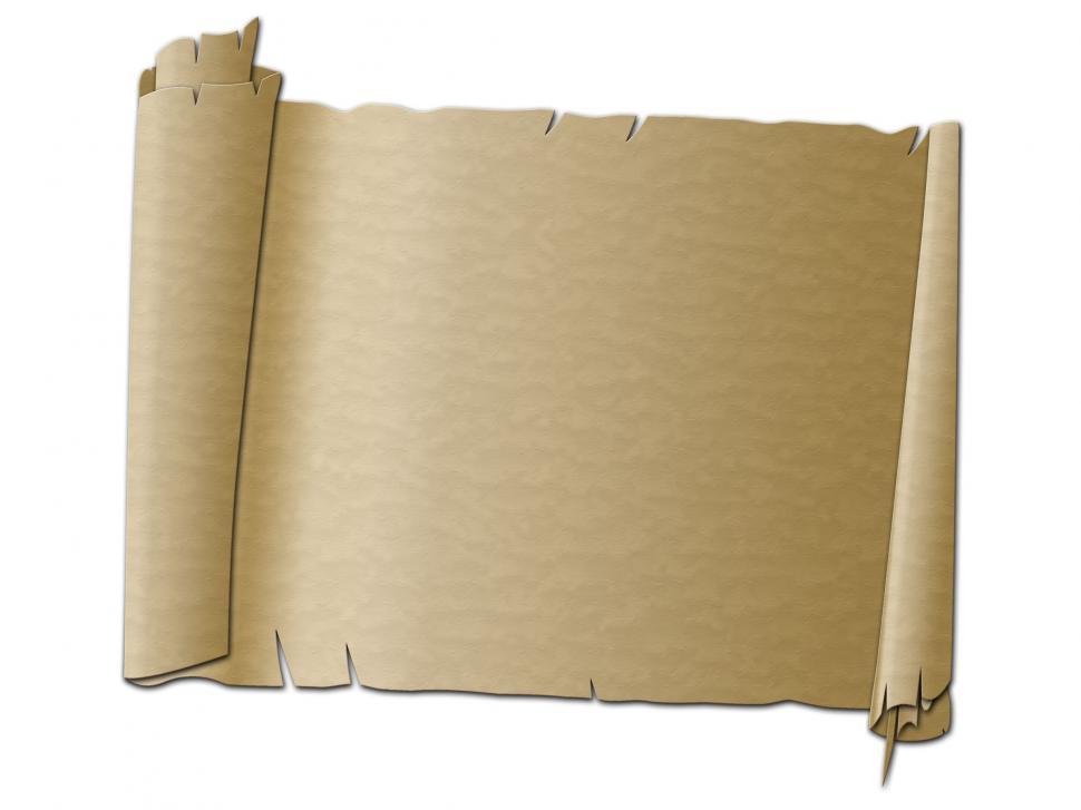 Parchment Roll Stock Photo - Download Image Now - Rolled Up, Map, Paper  Scroll - iStock