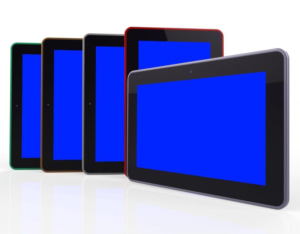 Free Stock Photo of Copyspace Tablets Means Computer Computing And