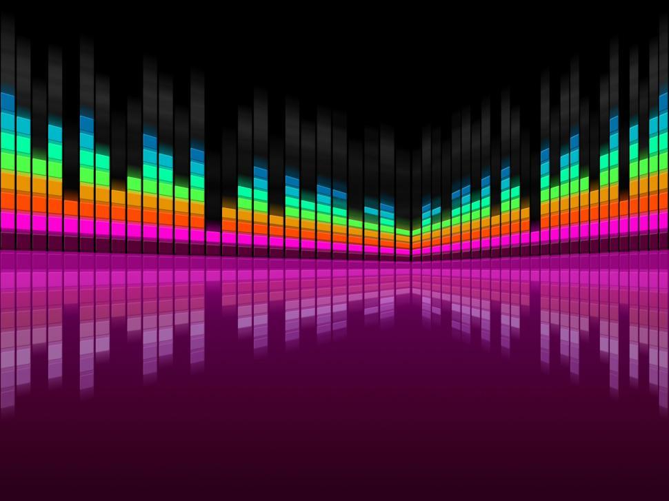 Free Stock Photo of Purple Soundwaves Background Shows DJ Music And Songs |  Download Free Images and Free Illustrations