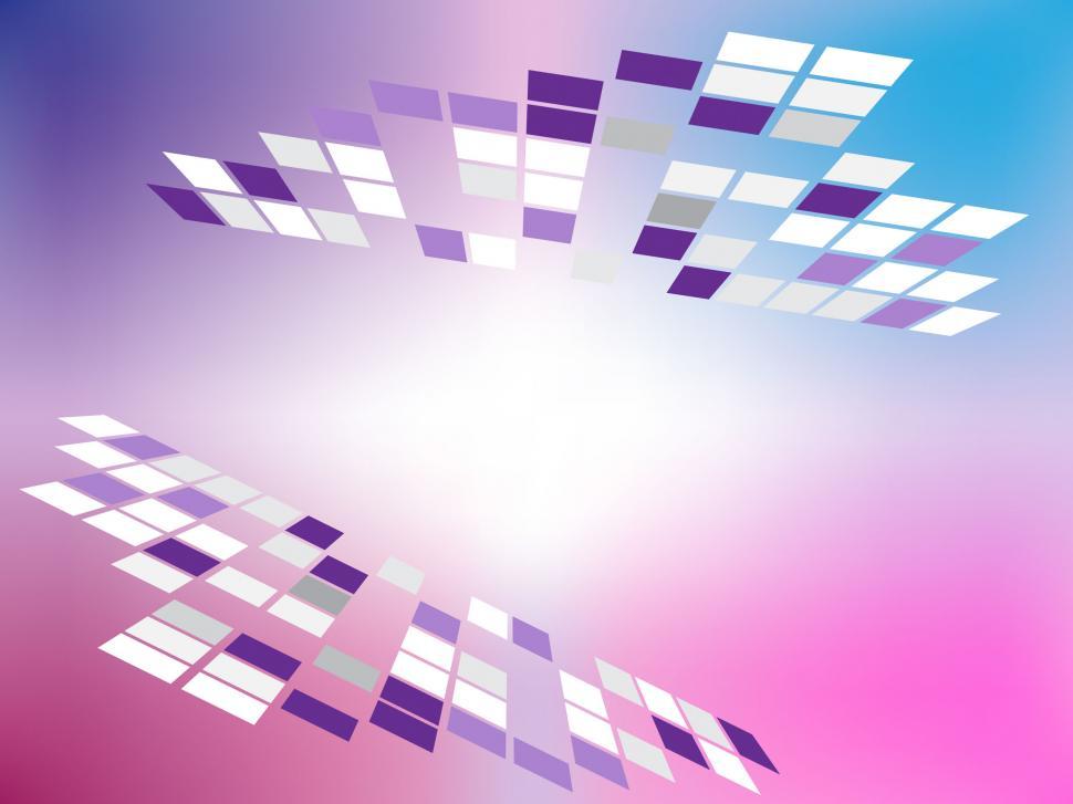 Free Image of Square Grids Background Means Geometric Design Or Digital Art  