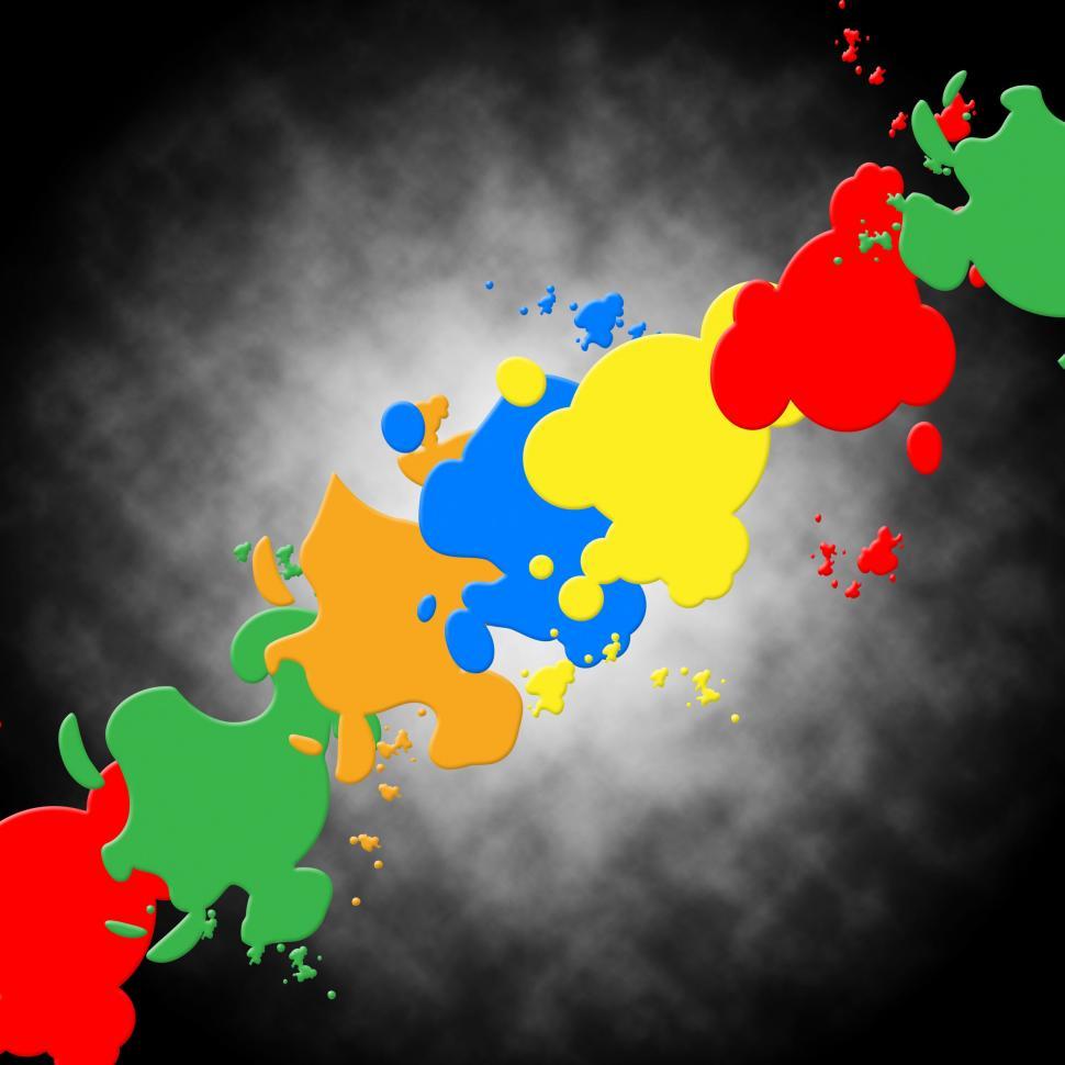 Free Stock Photo of Grey Paint Background Means Colorful Art And