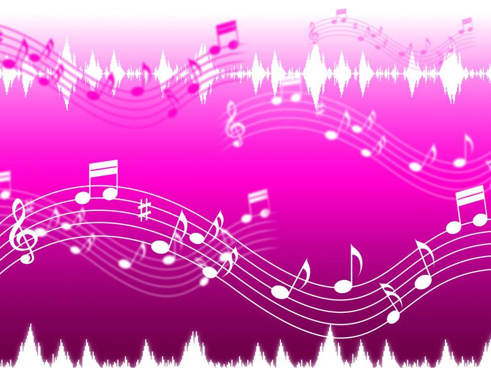 Free Stock Photo of Pink Music Background Shows Rap Rock Or RandB |  Download Free Images and Free Illustrations